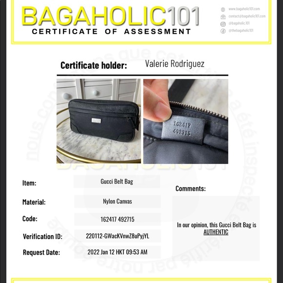 ✨VTG Gucci Supreme GG Beltbag ✨ - Picture 16 of 16